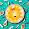 8 Ct. You Are My Sunshine Dessert Plates Smiling Sun Design, 7" Pastel Paper Party Plates